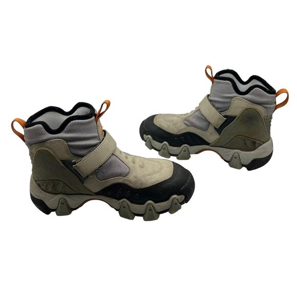 TEVA Men's 7 Hiking Boots Waterproof Ankle 6685 Tan Gray Strap Outdoor 6.5" Tall - Picture 4 of 11